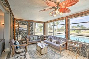Canalfront House with Heated Pool and 2 Patios!